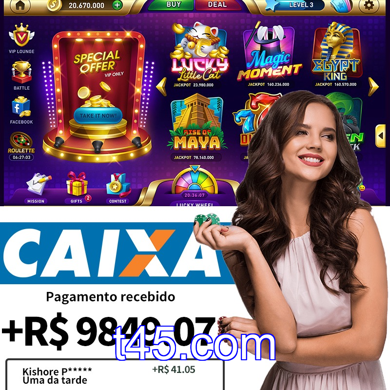 Cadastro no t45: Comece com um Bônus de Boas-vindas!